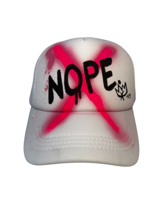 NOPE. Foam Trucker Hat
