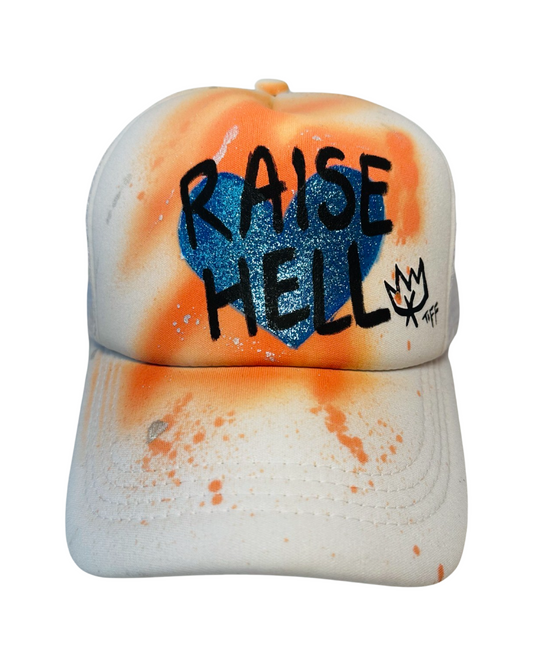 Raise Hell Foam Trucker Hat