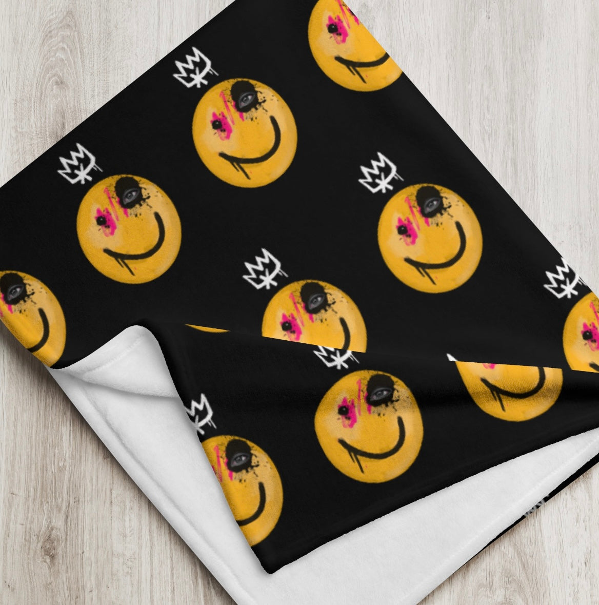 Smile Throw Blanket