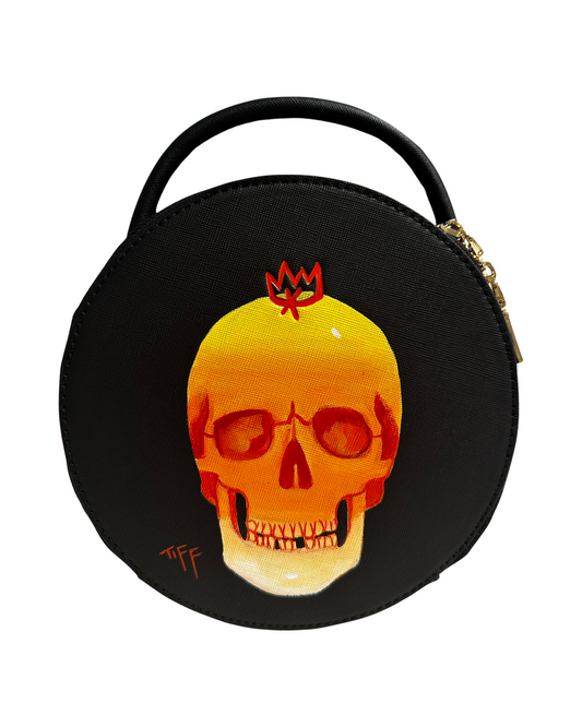 Candy Corn Skull Bag