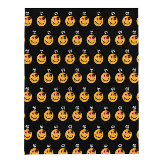 Smile Throw Blanket