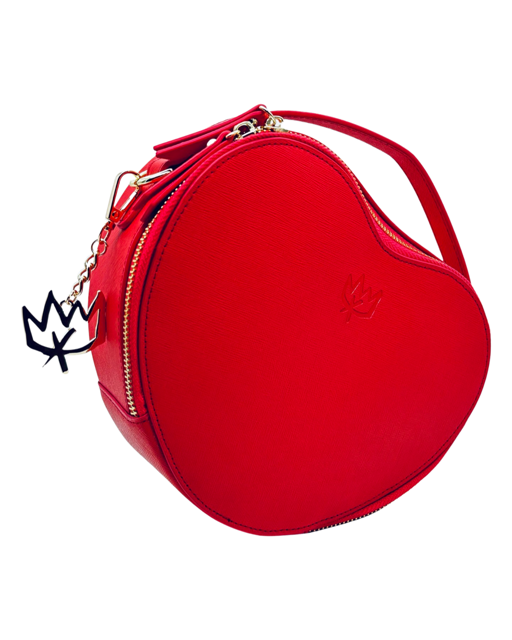 The Nirvana (Heart Shaped) Bag -Red
